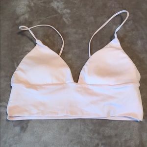Light pink bra